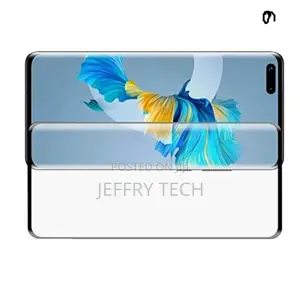 Huawei Mate 40 Pro Tempered Glass Screen Protectorfull Glue