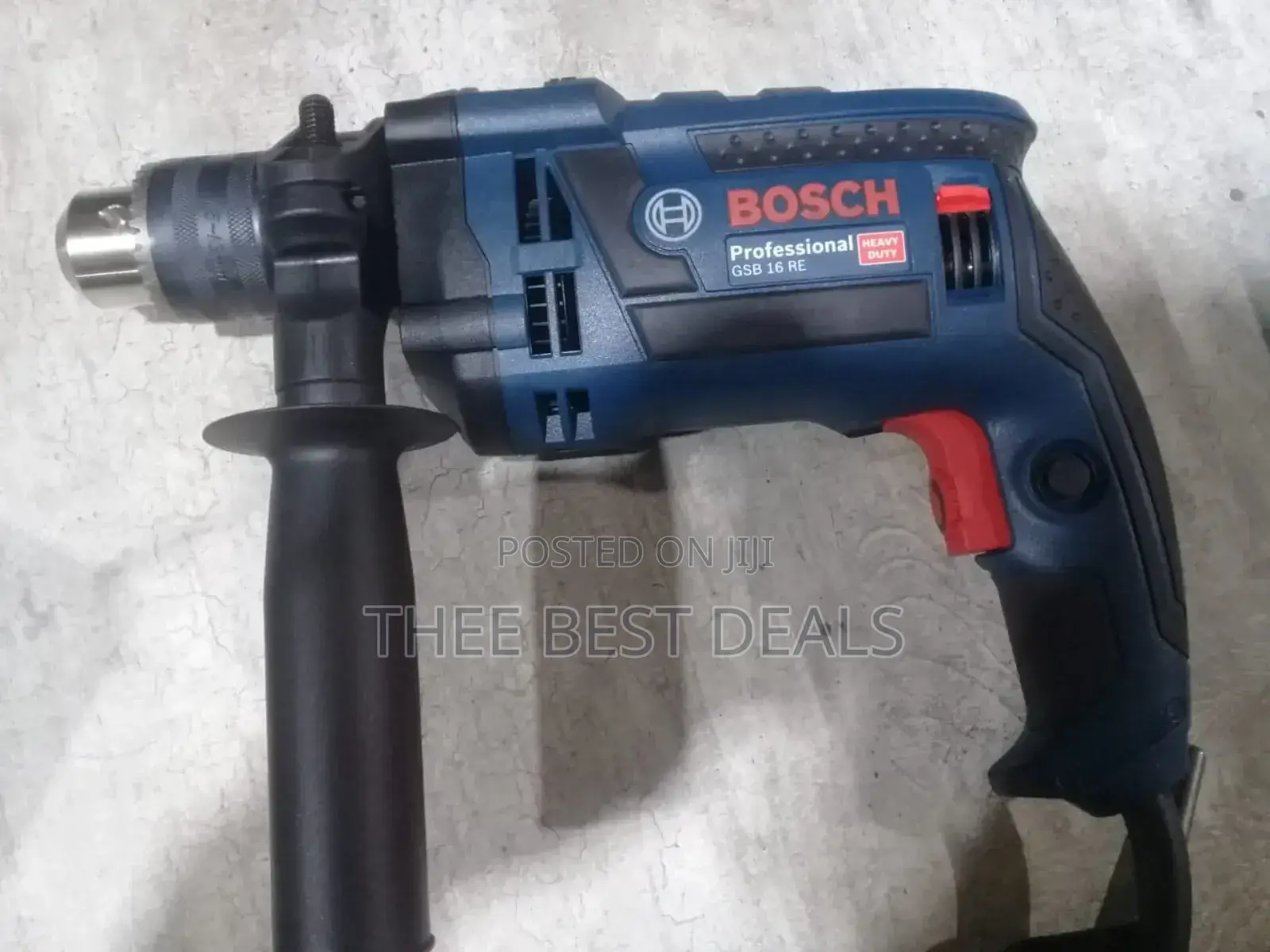 Heavy-Duty Bosch Drill With Accessories