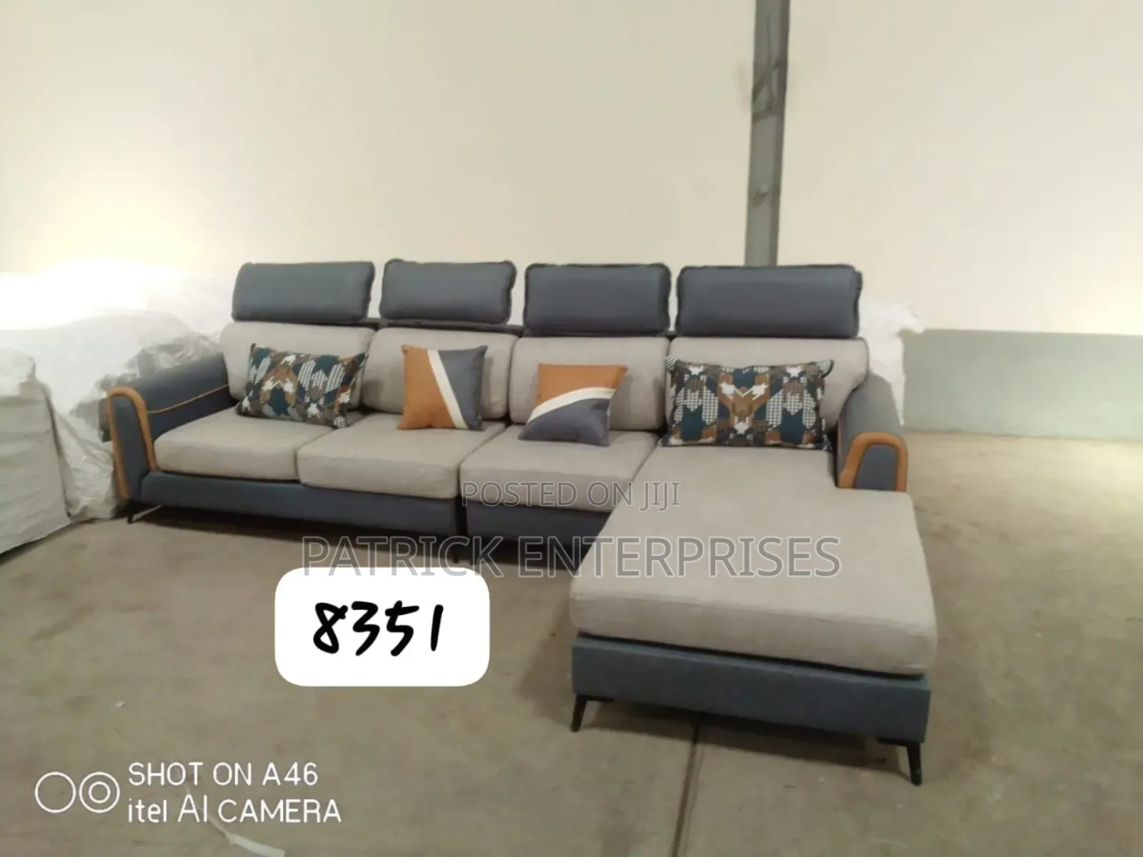 Imported Modern Sofa Set 5 Seater Lshaped
