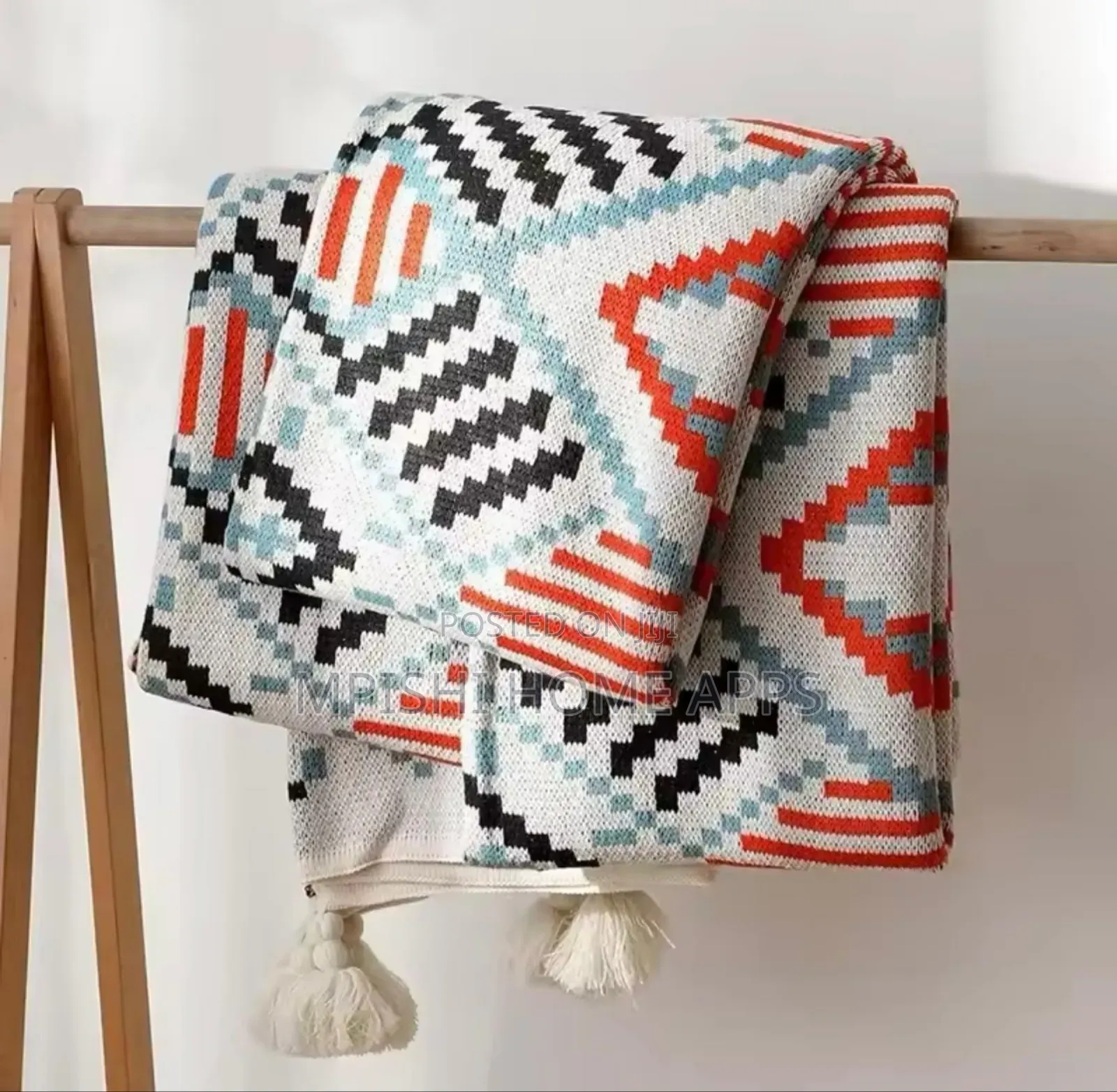 Throw Blanket - Knitted