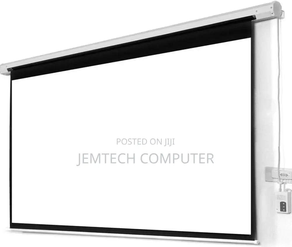 Electric Projector Screen 200 X 200 \\ Tc-Aps-3200 Techcom