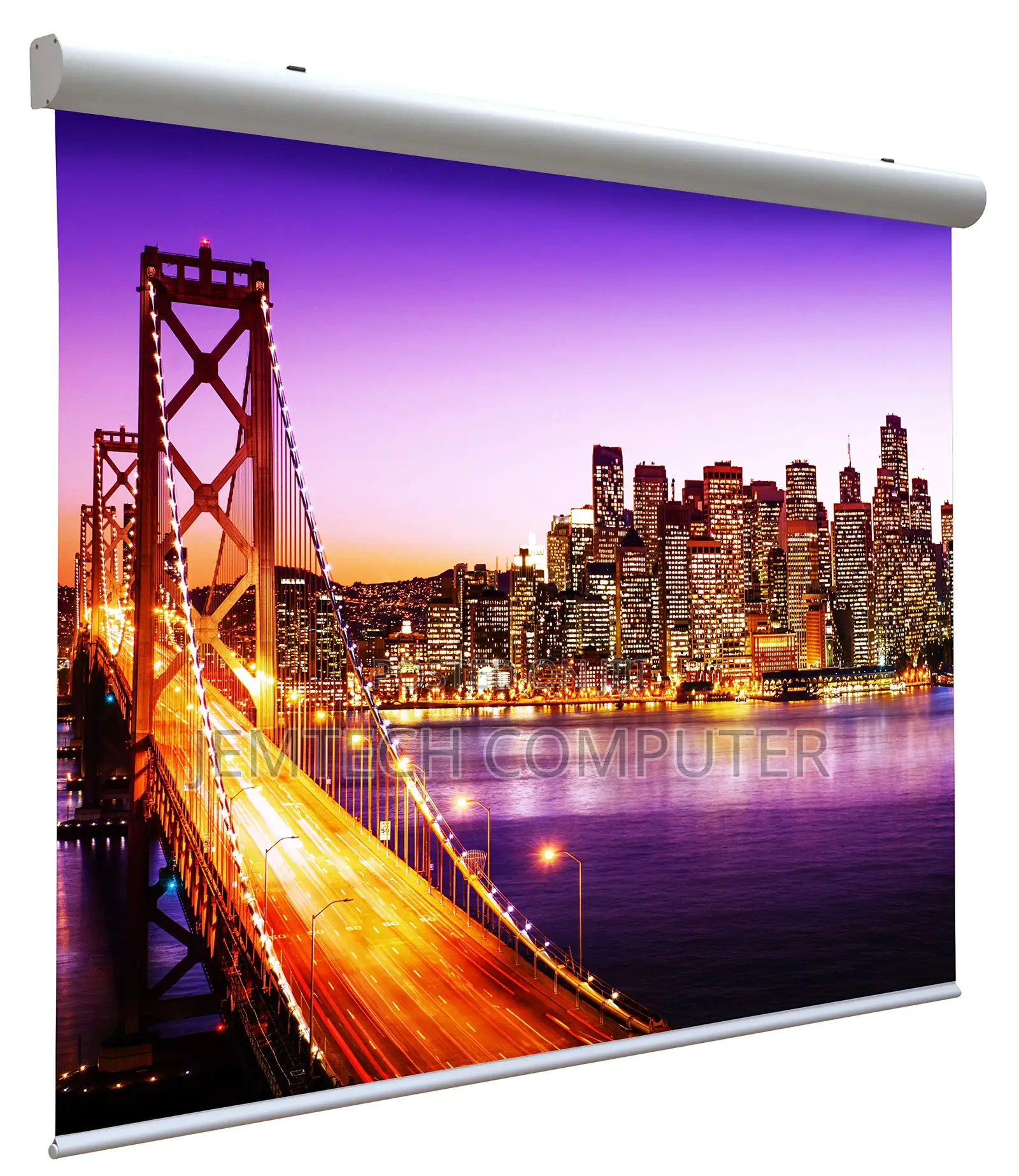 Electric Projector Screen 200 X 200 \\ Tc-Aps-3200 Techcom