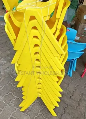Kids Yellow Kindergarten Chairs