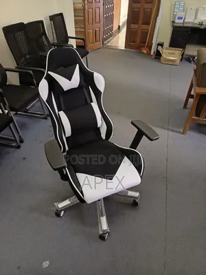 Black and White Gaming Chair