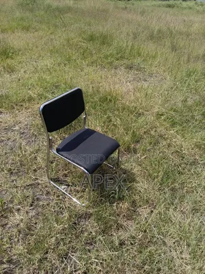 Chrome Armless Visitor Chair