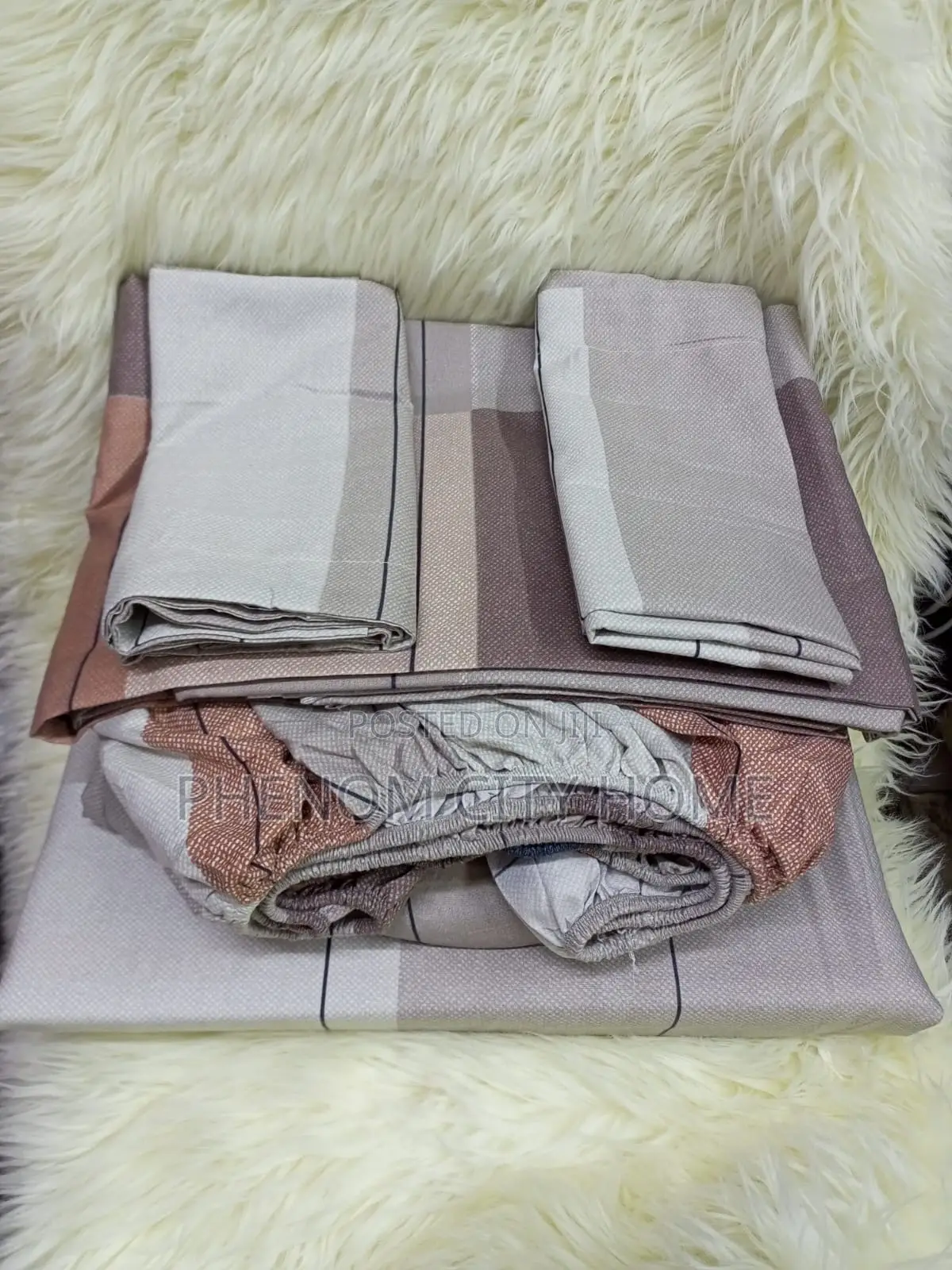 Pattern Fitted Bedsheet Set Available