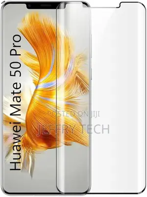 Huawei Mate 50 Pro Full Glue Tempered Screen Protector Glass