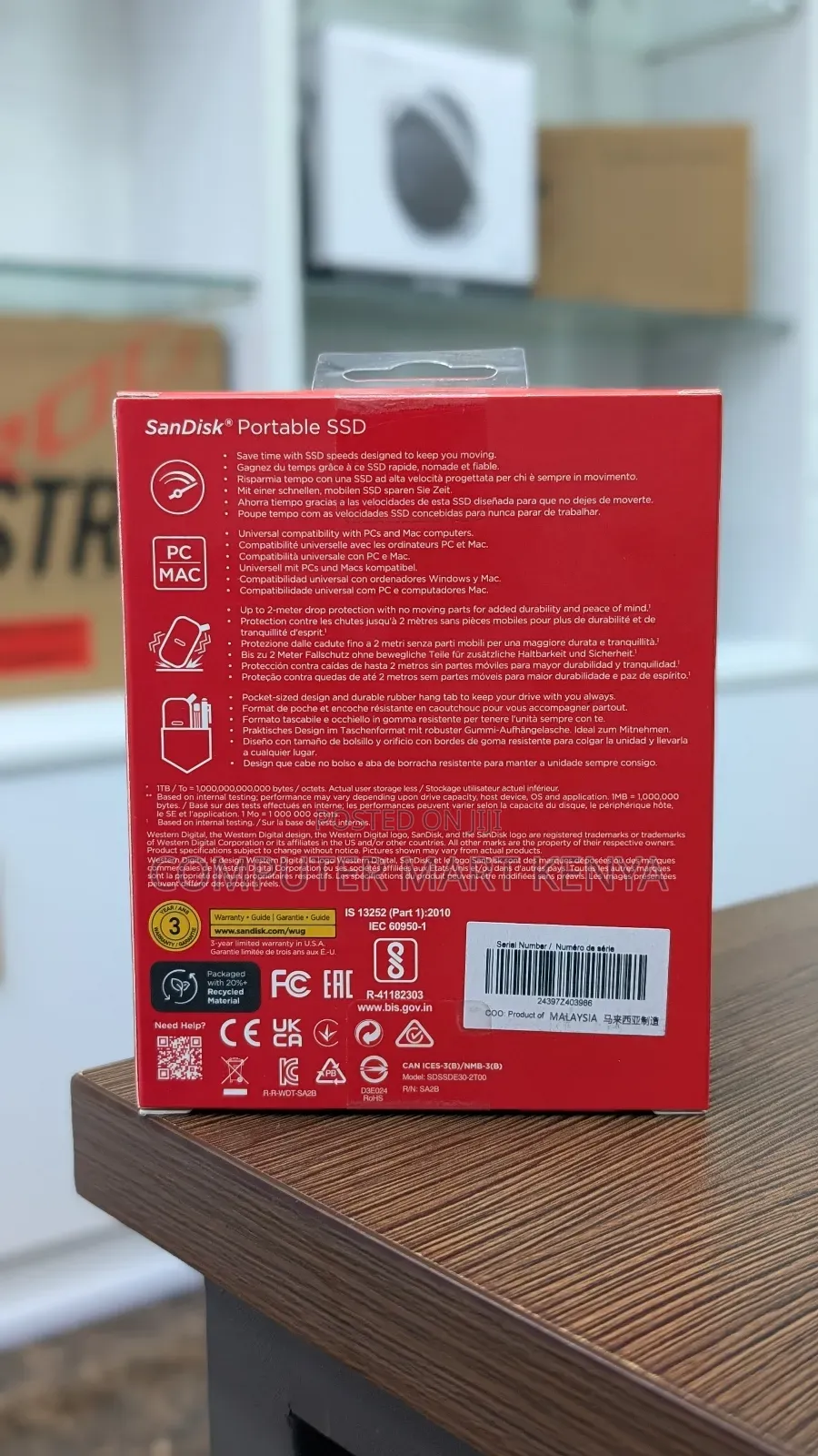 Sandisk 2TB Portal SSD
