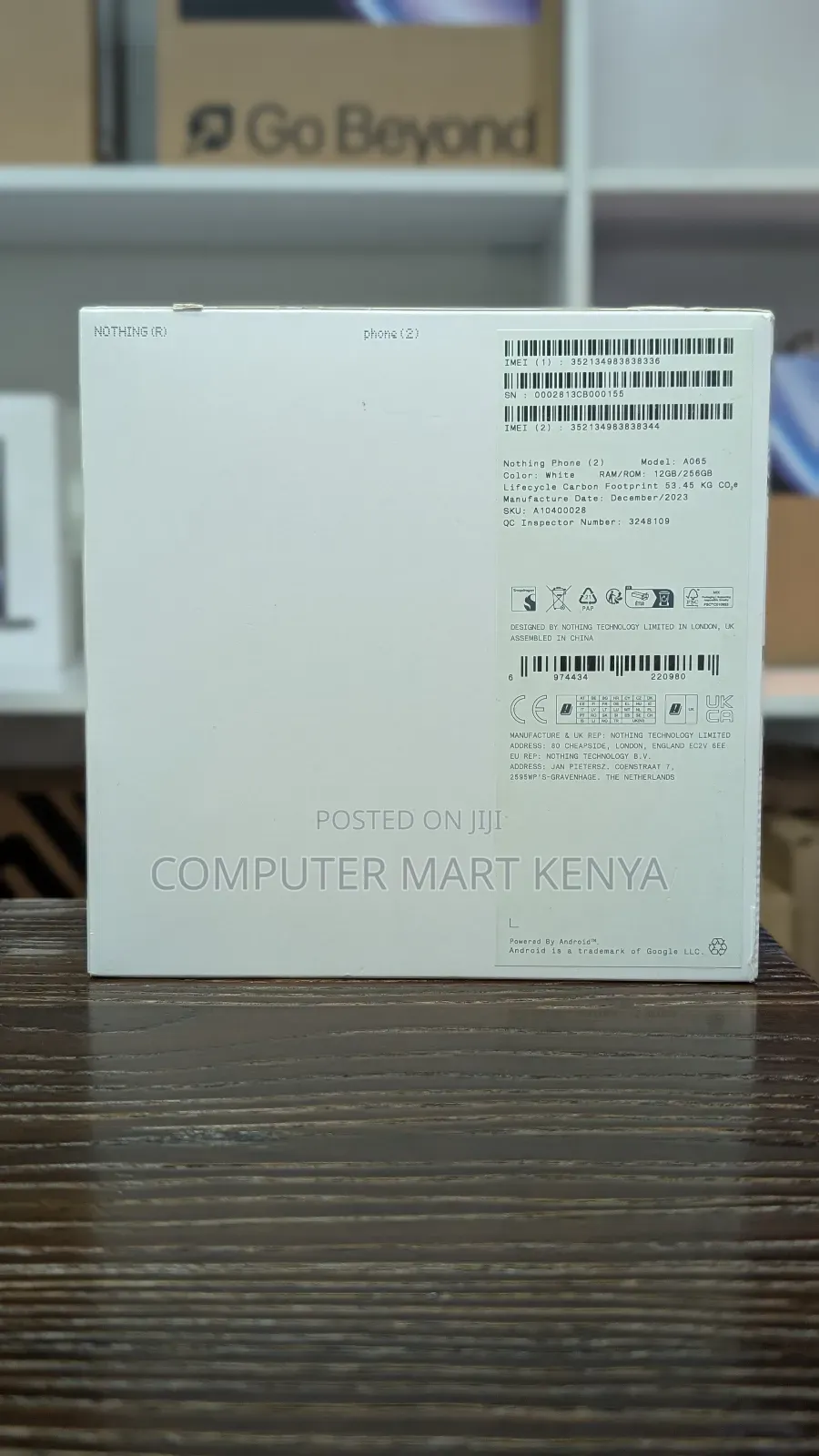 New Nothing Phone 2 256 GB White