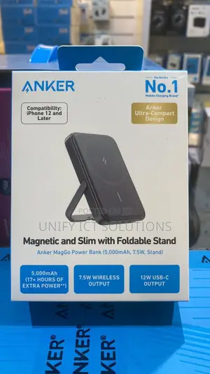 Anker Power Bank (Maggo), 5000mah 7.5W Magnetic