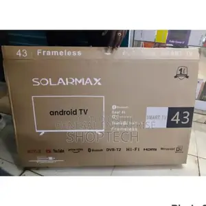 Solarmax 43 Smart TV Android Frameless With Bt Smart TV