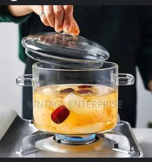 Glass Cooking Pot