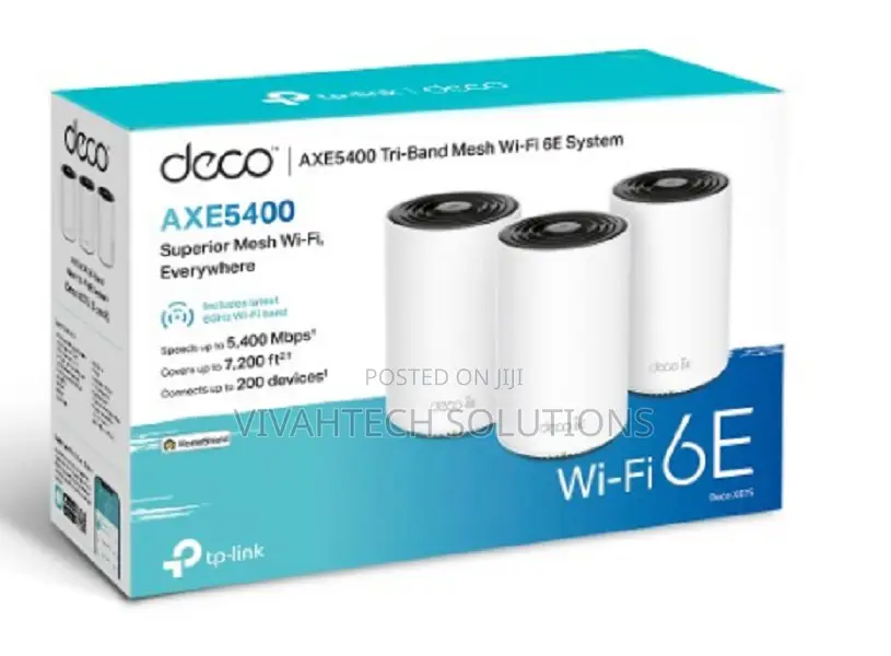 Tp-Link Deco XE75 AXE5400 Wi-Fi 6e System Deco XE75 AXE5400