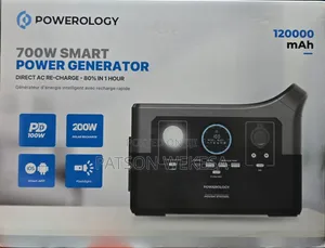 Powerology Portable Power Generator APP 120000mah 700W