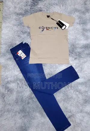 GIVENCHY 2 PC* *T-Shirt+ Blue Jeans* 11 -15 Yrs