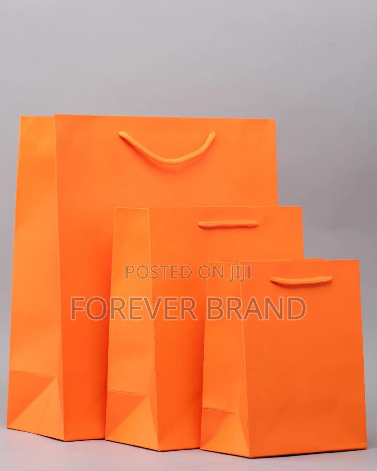Orange Gift Bags