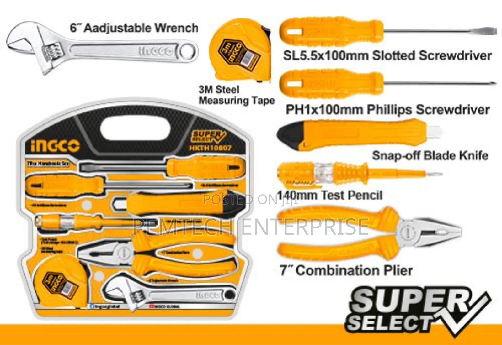 7pcs Handtools Set