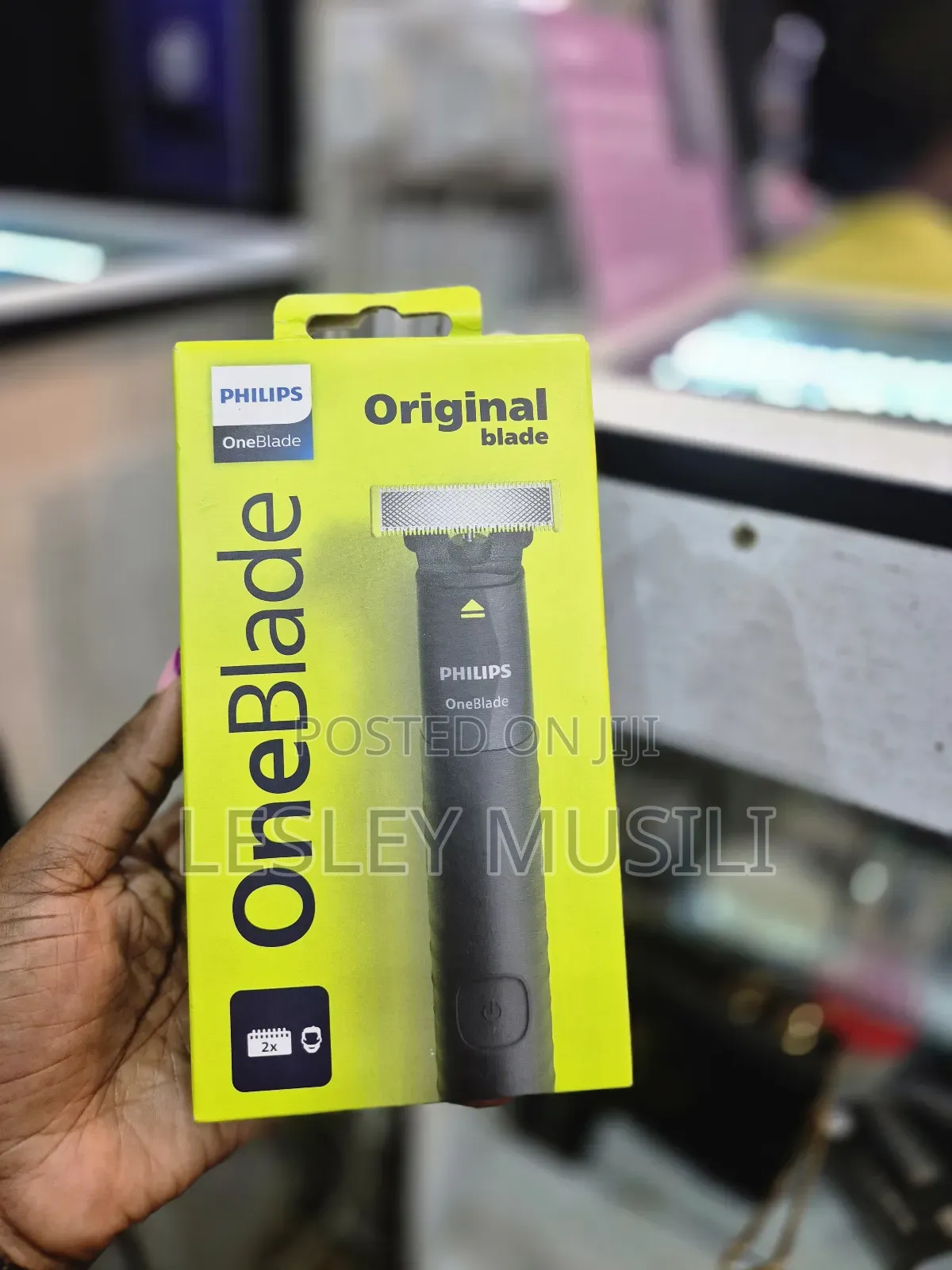 Philips Oneblade Original Blue With 2x