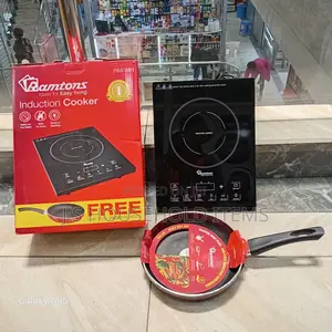 Ramtons Induction Cooker With a Gift (Free Pan