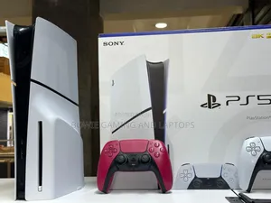 Playstation 5 Slim With 2 Controller Used.