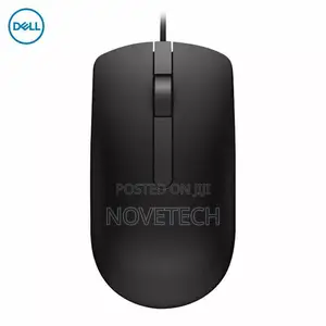 Dell Mouse MS116 Optical Corded USB Mouse PC Wired MICE