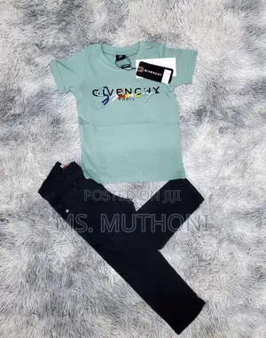 Green / Black Givenchy Two Piece