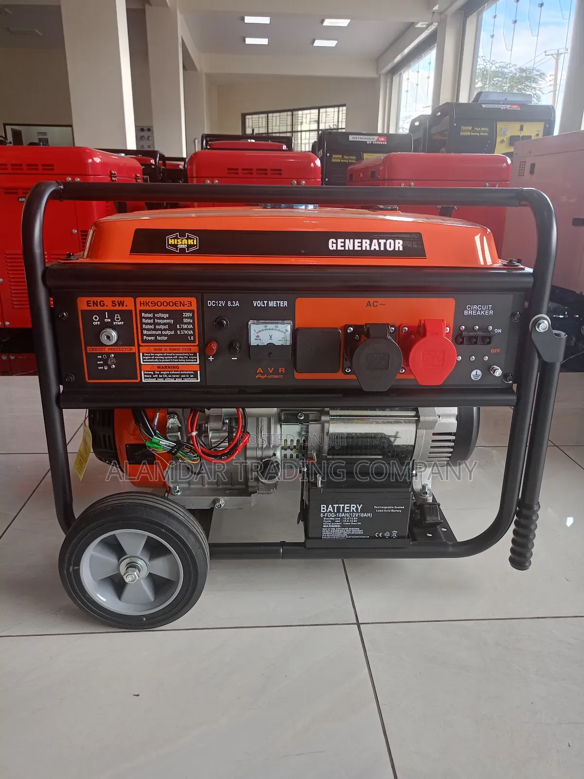 9kva Petrol Generator Three Phase Key Start