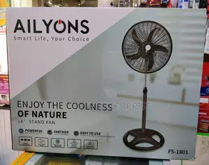 Ailyons 18inches Standing Fan