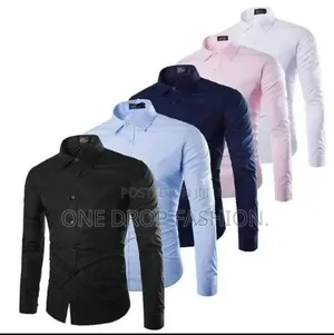 Pure Cotton Plain/Formal Shirts