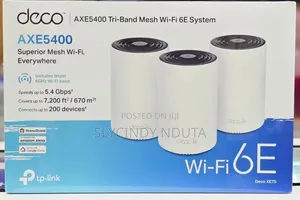 AXE5400 Tri-Band Mesh Wifi System