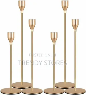 3pc Candle Stick Holder