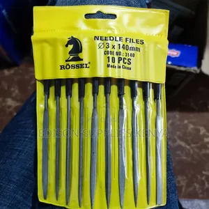 Needle Files Set 10 PCS Mini Steel File Set 3mm Diameter