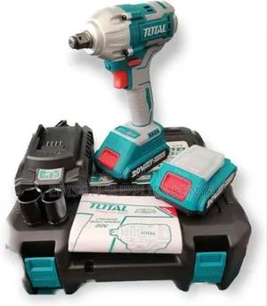 Cordless Impact Wrench Total 300nm 20V 2.0ah Batteries 2pcs