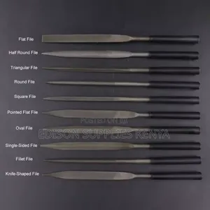 Needle Files Set 10 PCS Mini Steel File Set 3mm Diameter