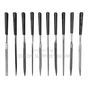 Needle Files Set 10 PCS Mini Steel File Set 3mm Diameter