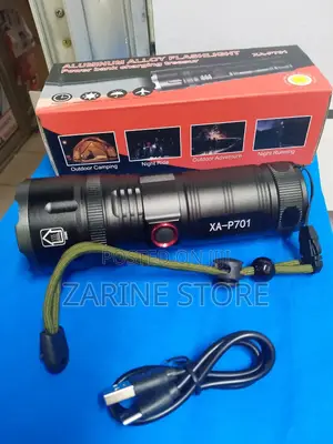 P70 Rechargeable Flashlight Torch 2000lumen Waterproof Torch