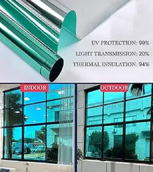 One-Way Reflective Film for Maximum Sun Protection