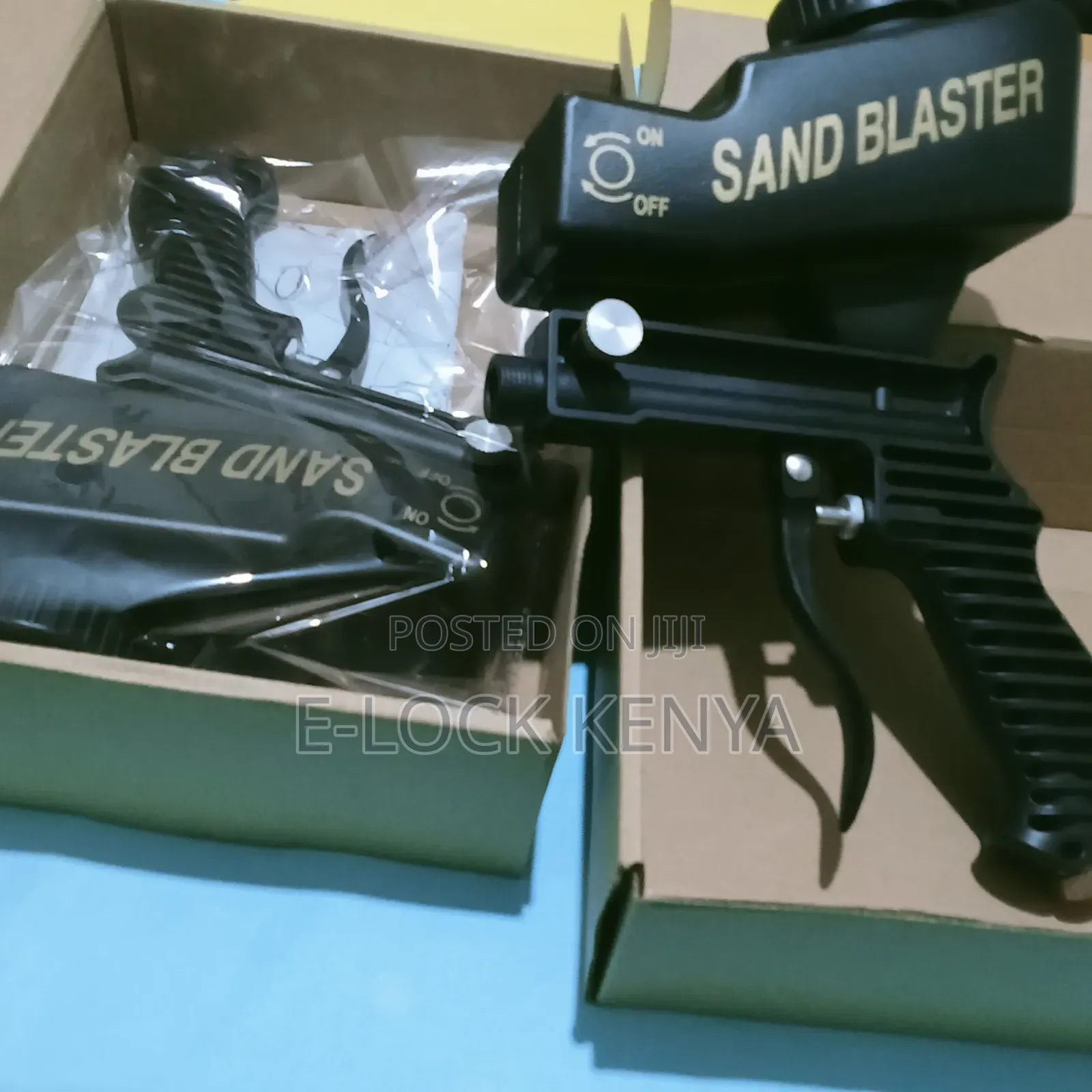 Air Compressor Powered Sand Blaster