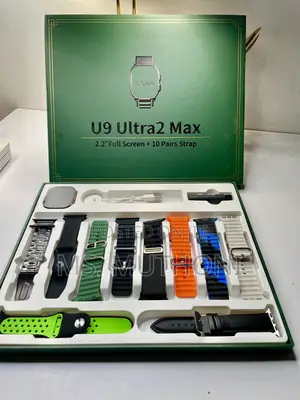 U 9 Ultra 2 Max 10 Pairs Interchangeable Straps, 2.2”