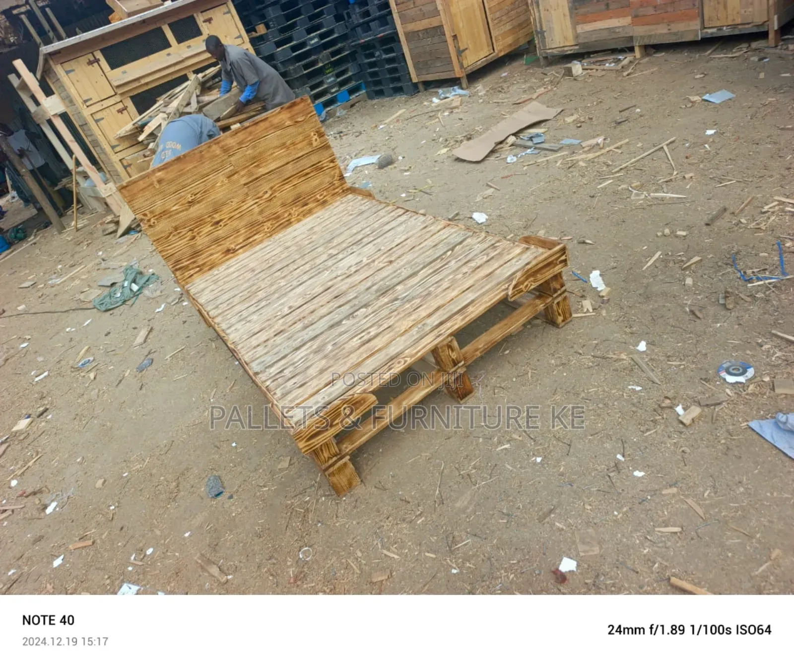 Pallet Haven Bed 🛏
