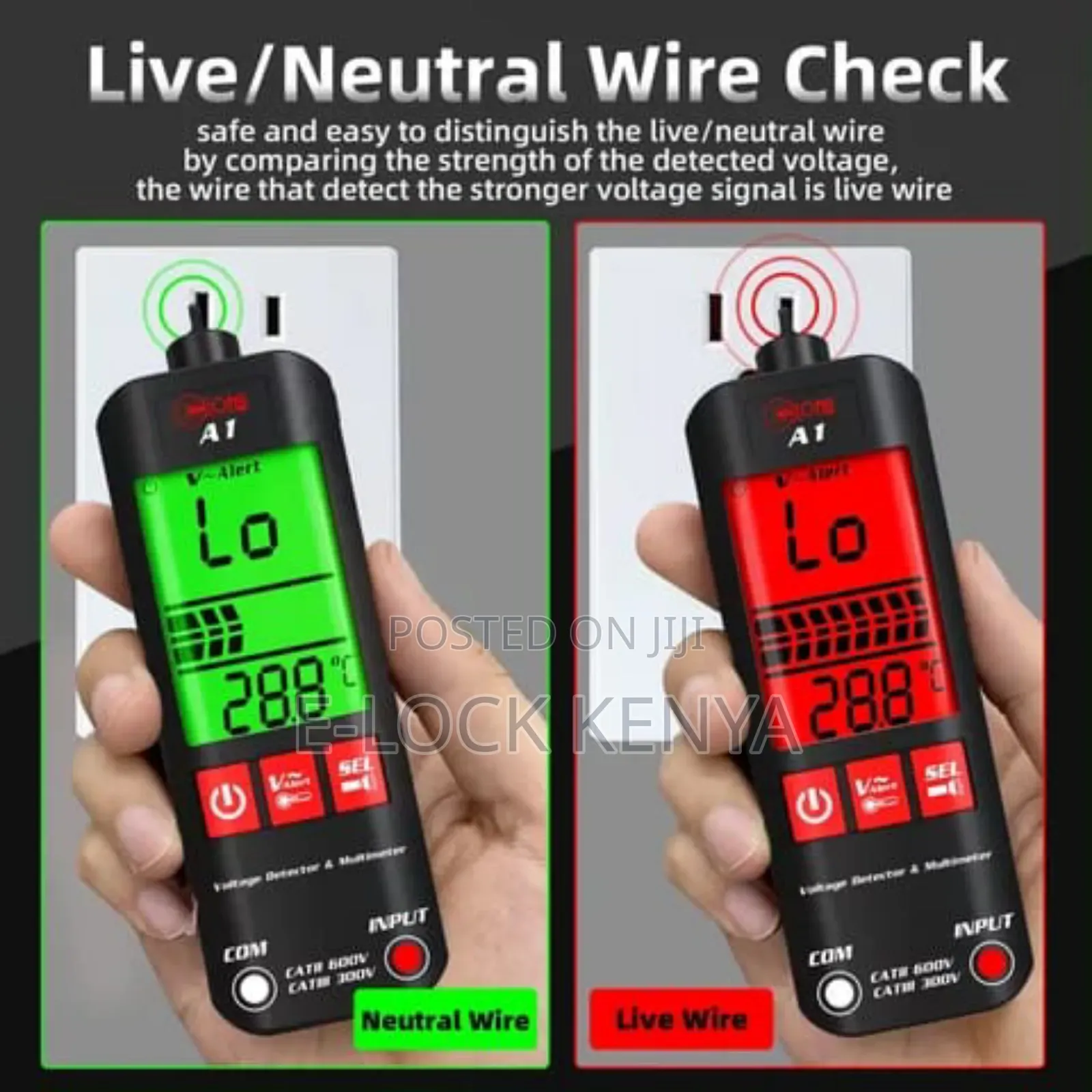 Reliable Dual Mode Digital Multimeter Wire Tracker