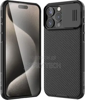iPhone 15 Pro Max Case With Sliding Camera Cover