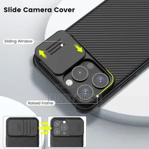 iPhone 15 Pro Max Case With Sliding Camera Cover