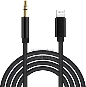 Aux Cord for iPhone, Apple Certified Lightning to 3.5m