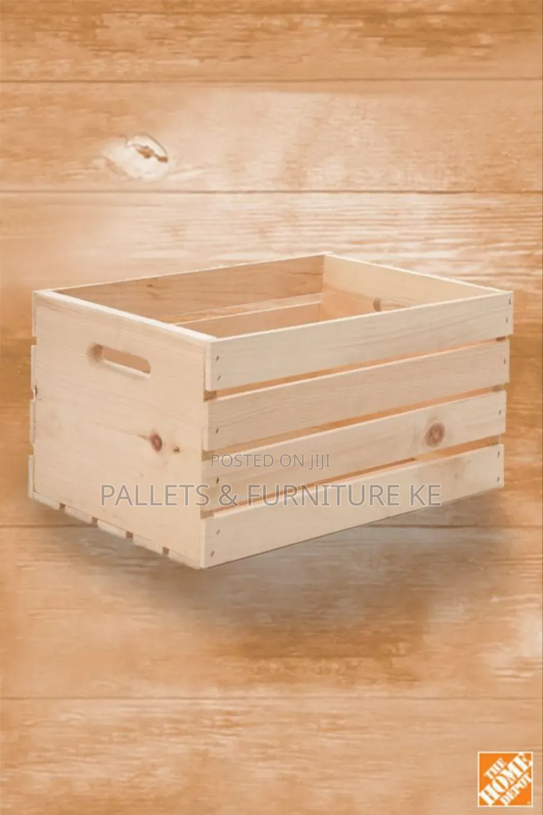 Rustic Pine Crates