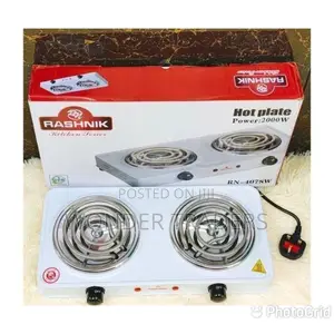 Rashnik Double Coil Hot Plate 2000watts