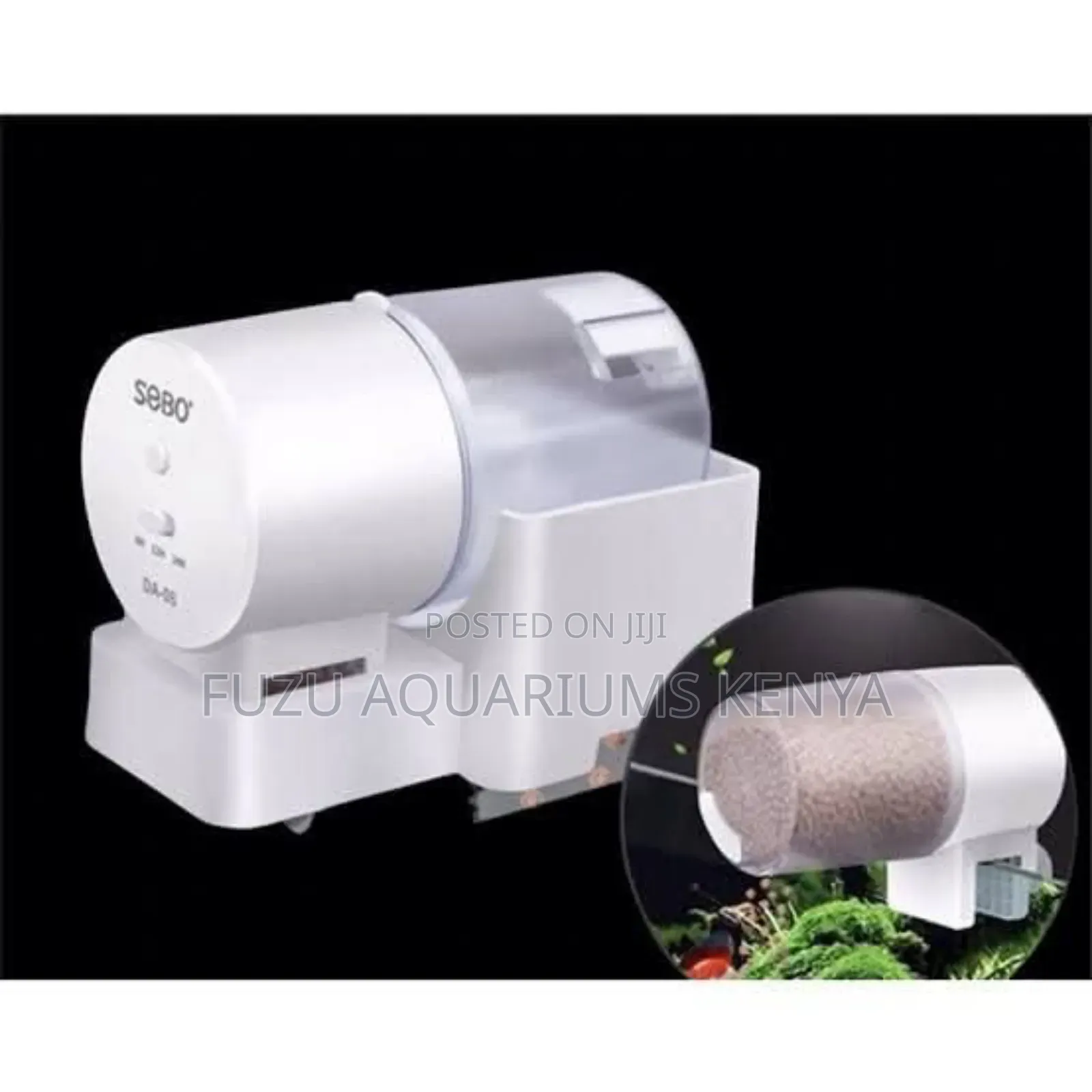 Fish Automatic Feeder for Closed Aquarium With Lid