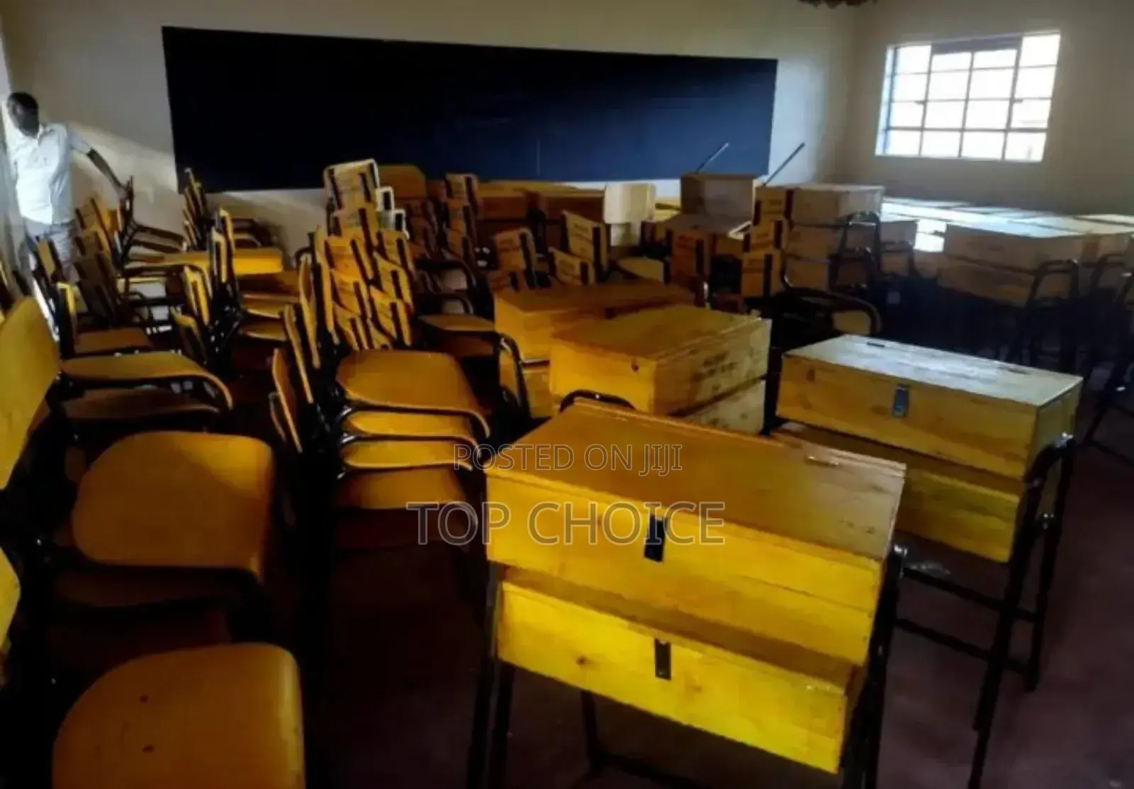 School Study Lockers and Chair