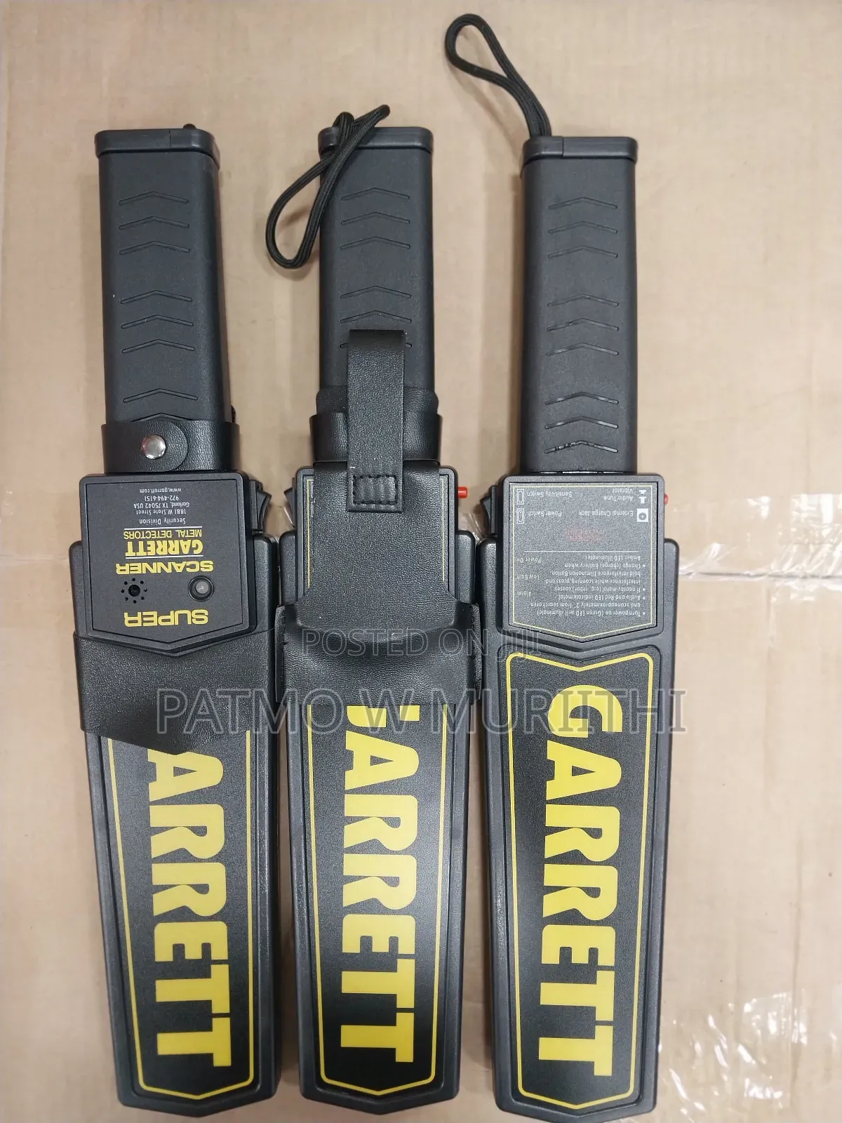 Scanner, Garrett Metal Detector Scanner