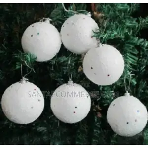 6pcs Festive Christmas Frost Balls